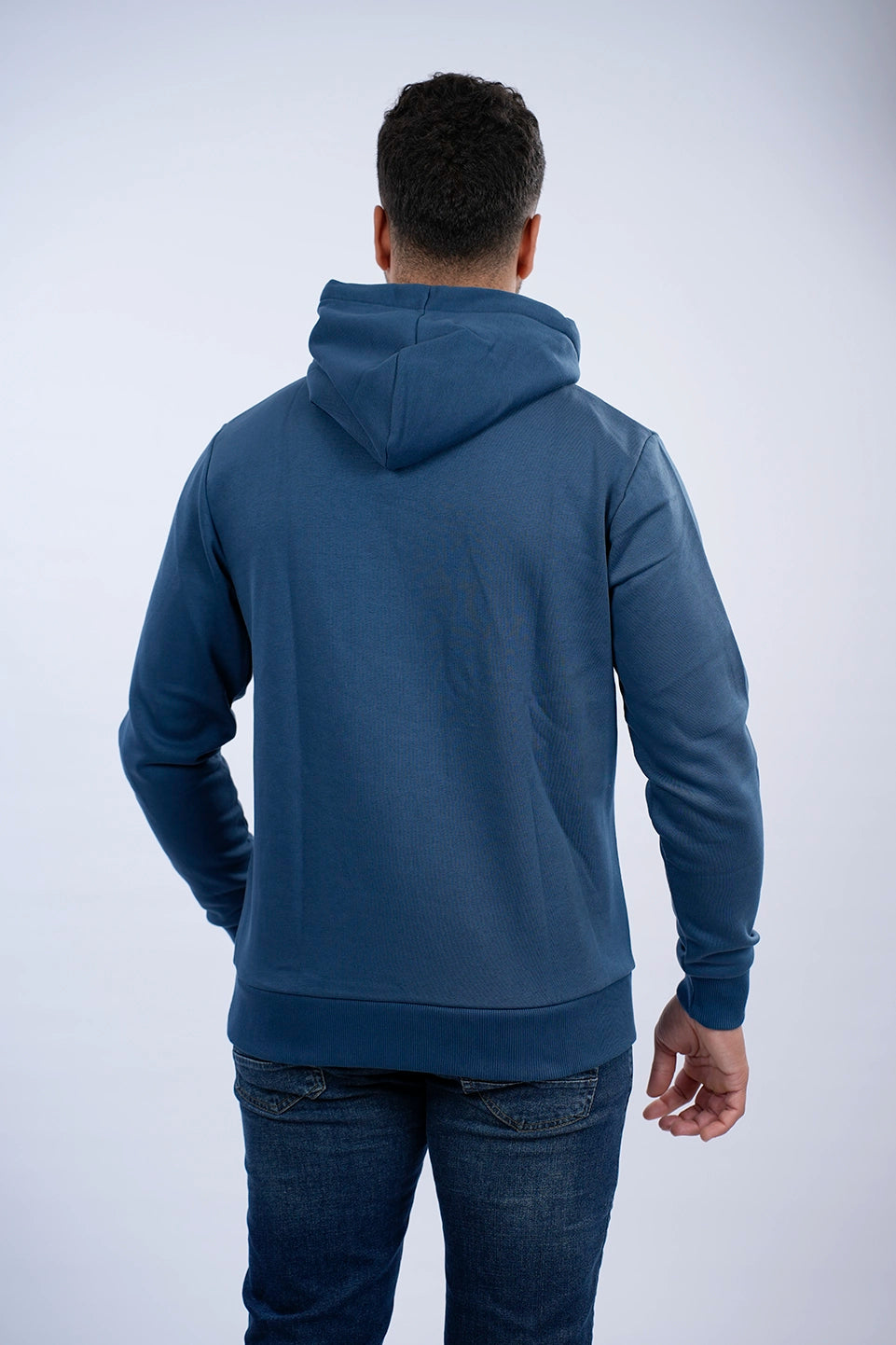 Tom Tailor Blue Hoodie With Front Logo