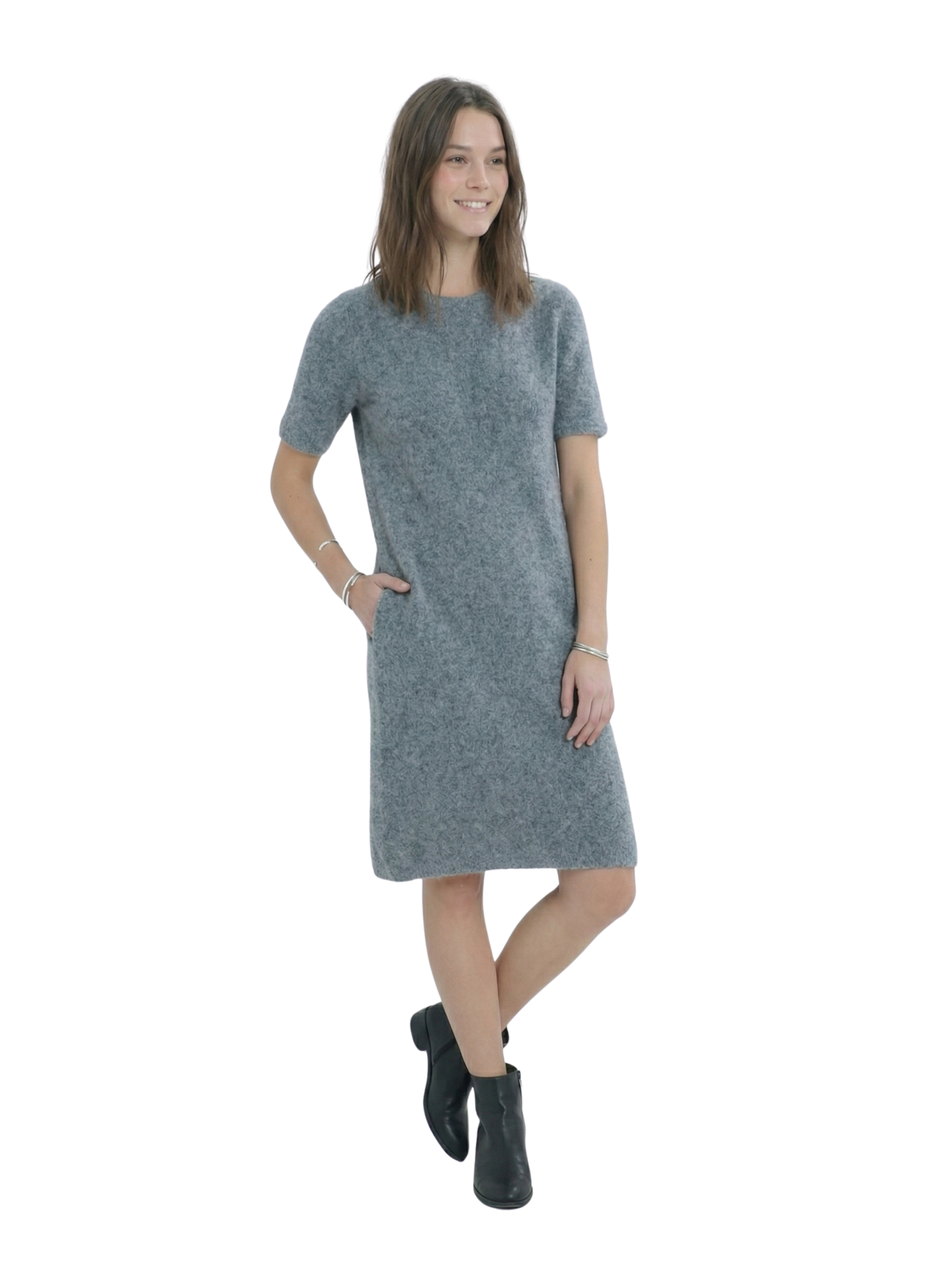 Short Sleeve Antra Slim Dress