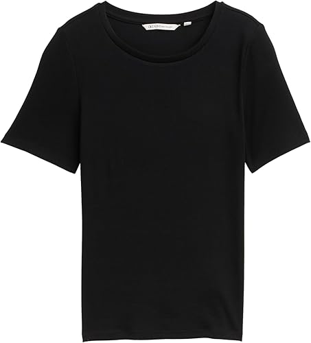 Tom Tailor Black Slim Fit T-shirt