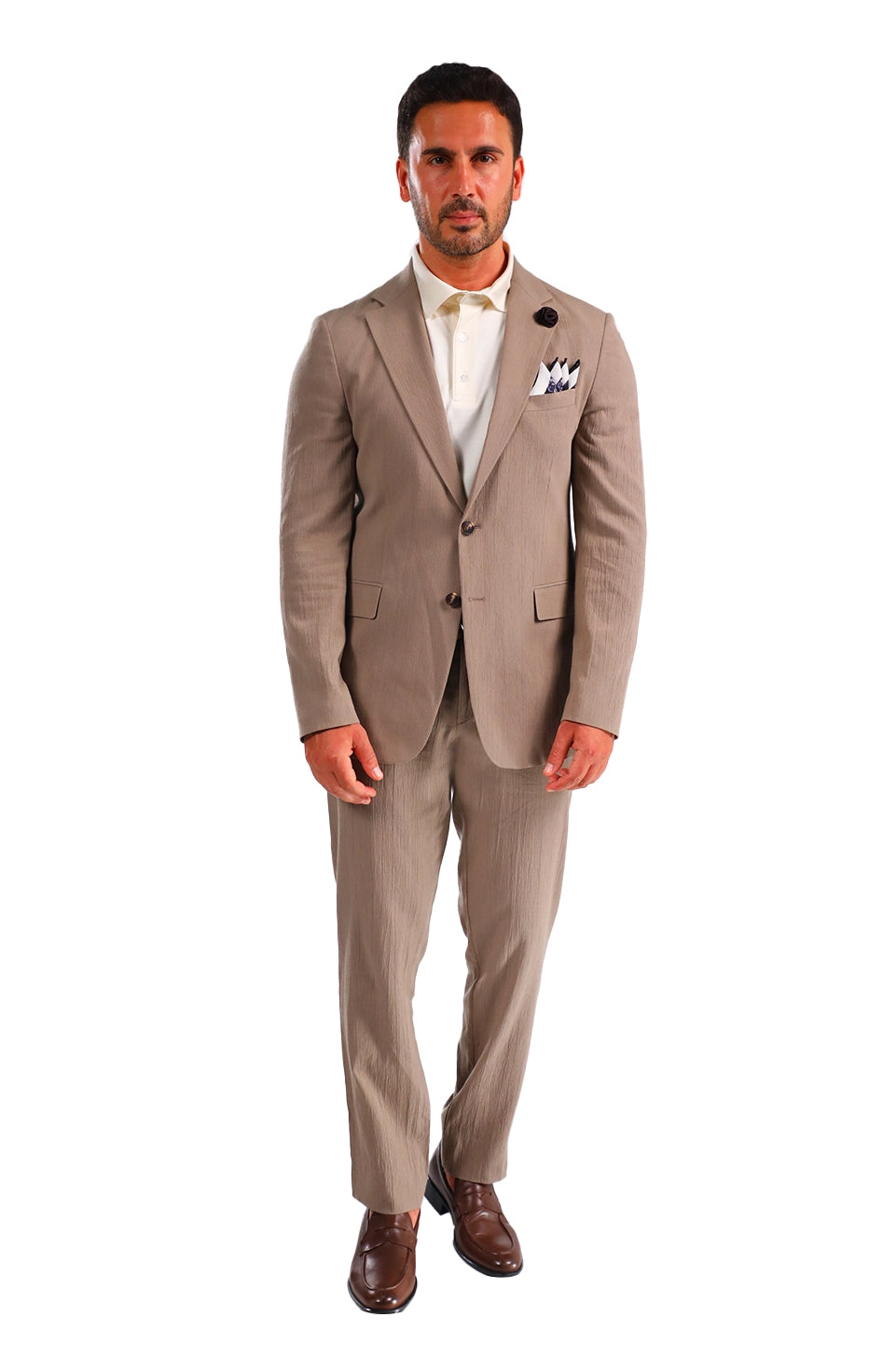 Light brown Casual Stylish Suit