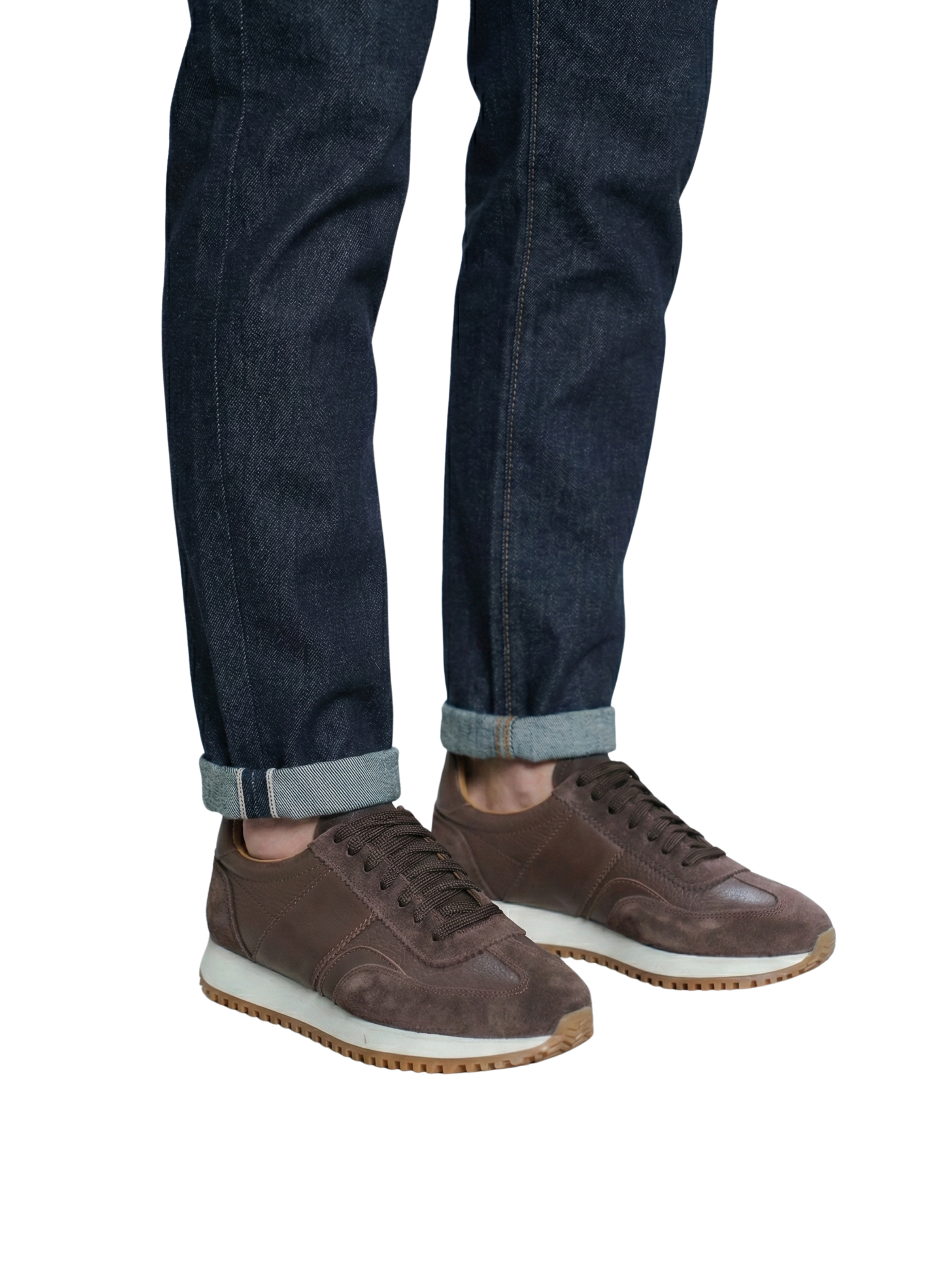 Brown Comfortable Retro-Style Shoes