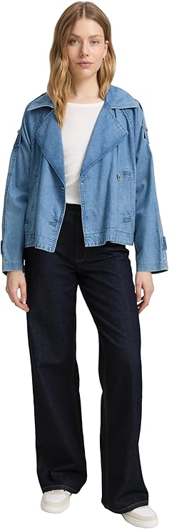 Tom Tailor Straight Dark Blue Denim Jeans