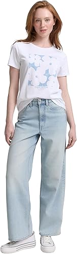 Tom Tailor White Cotton T-shirt With Front Design