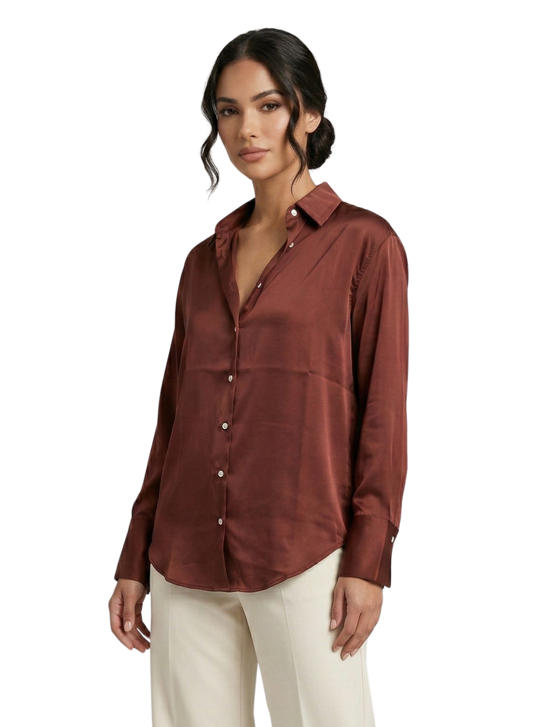 Bordo Shirt With Collar