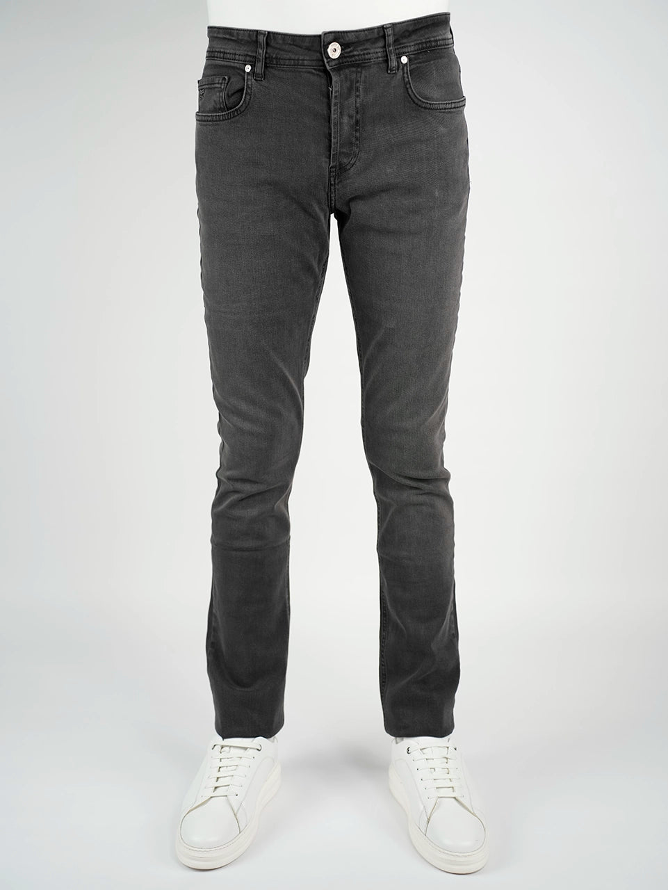 Antracite Slim Straight Jeans