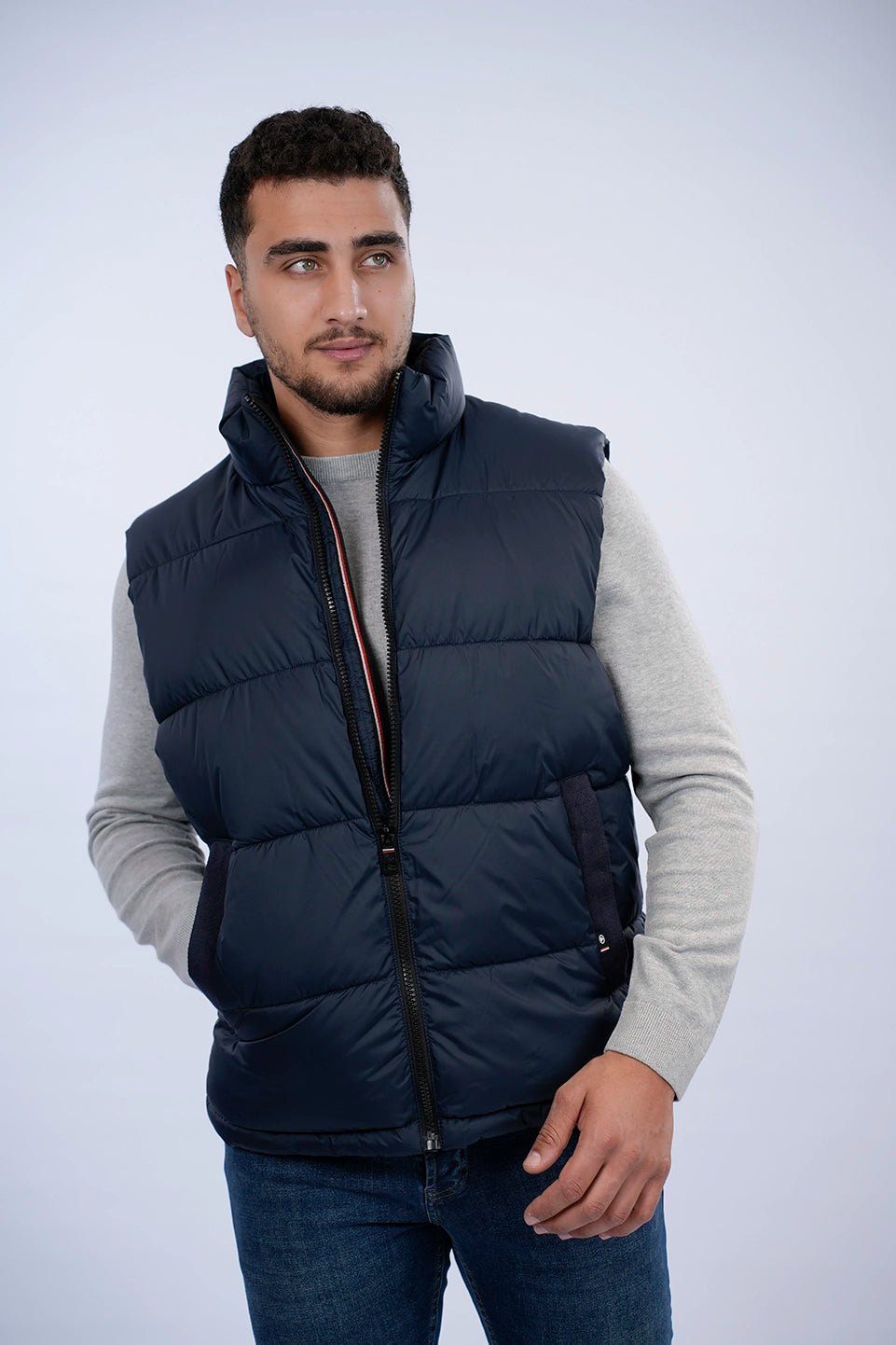 Tom Tailor Navy Puffer Vest