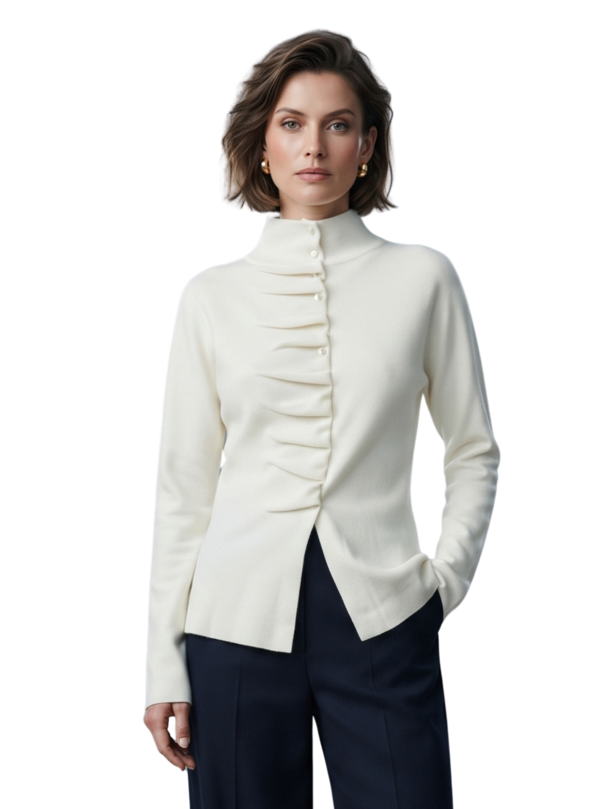 Off.White High Mock neckline Pullover
