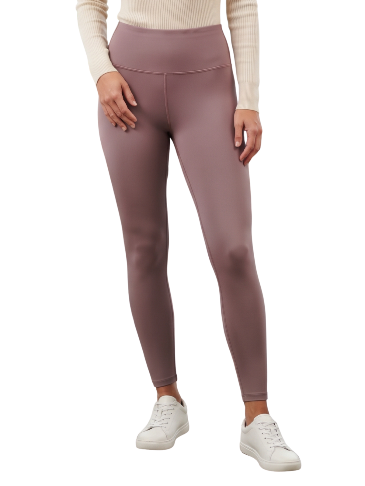 L.Purple High-Waisted Legging