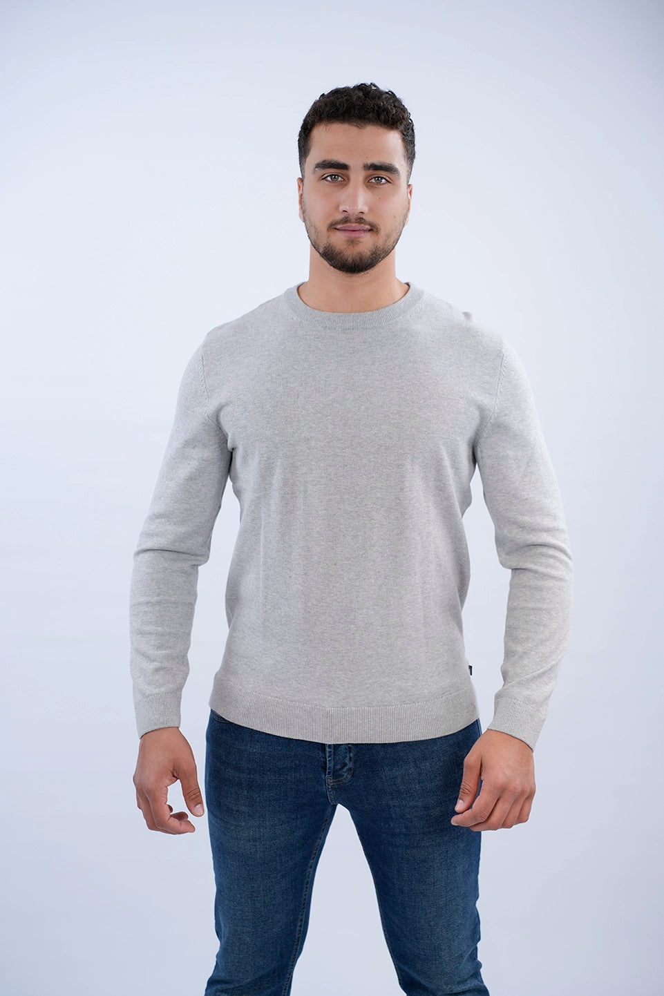 Tom Tailor Grey Basic Round Neck