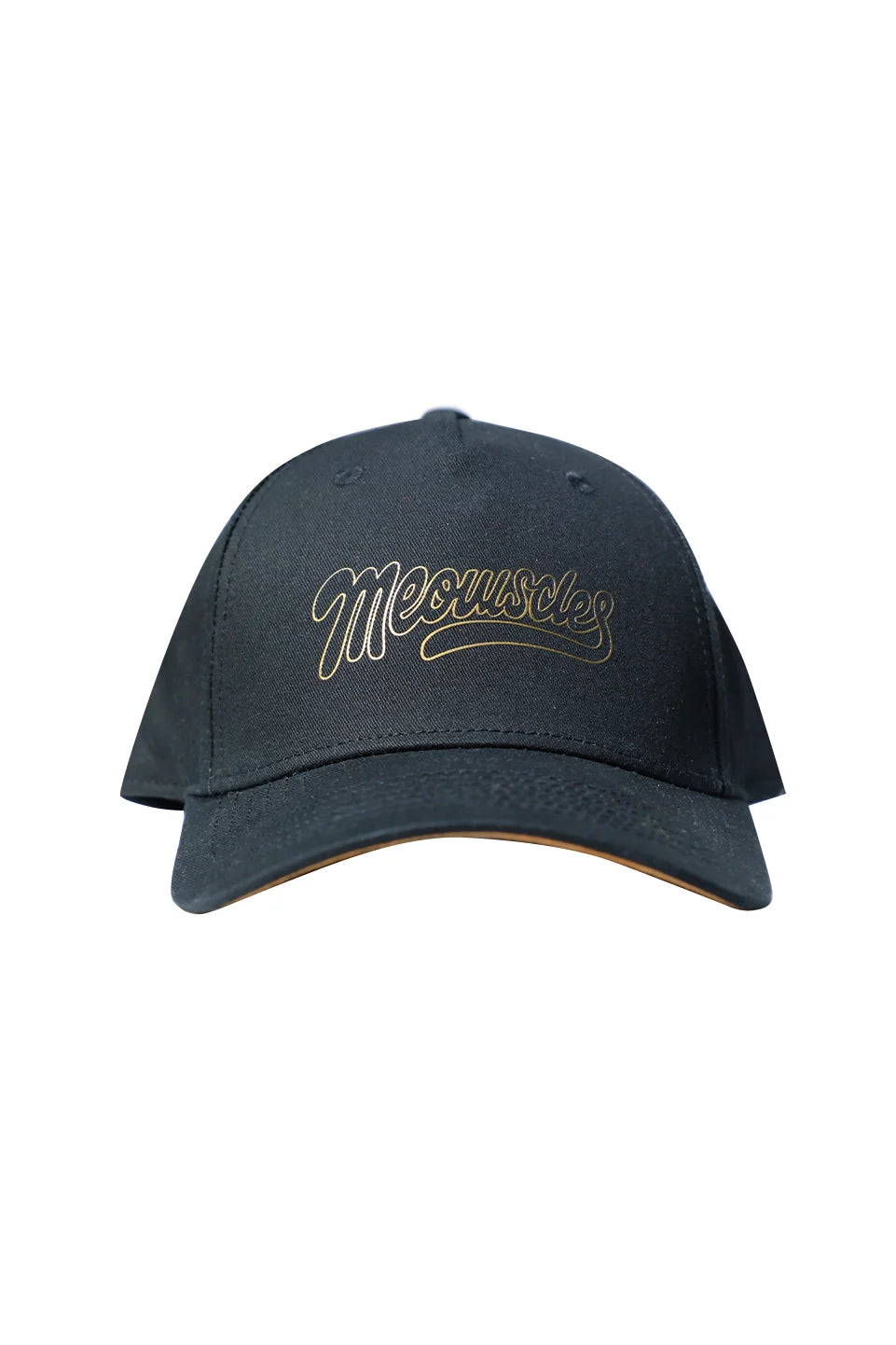Black Baseball Cap With Logo On The Front