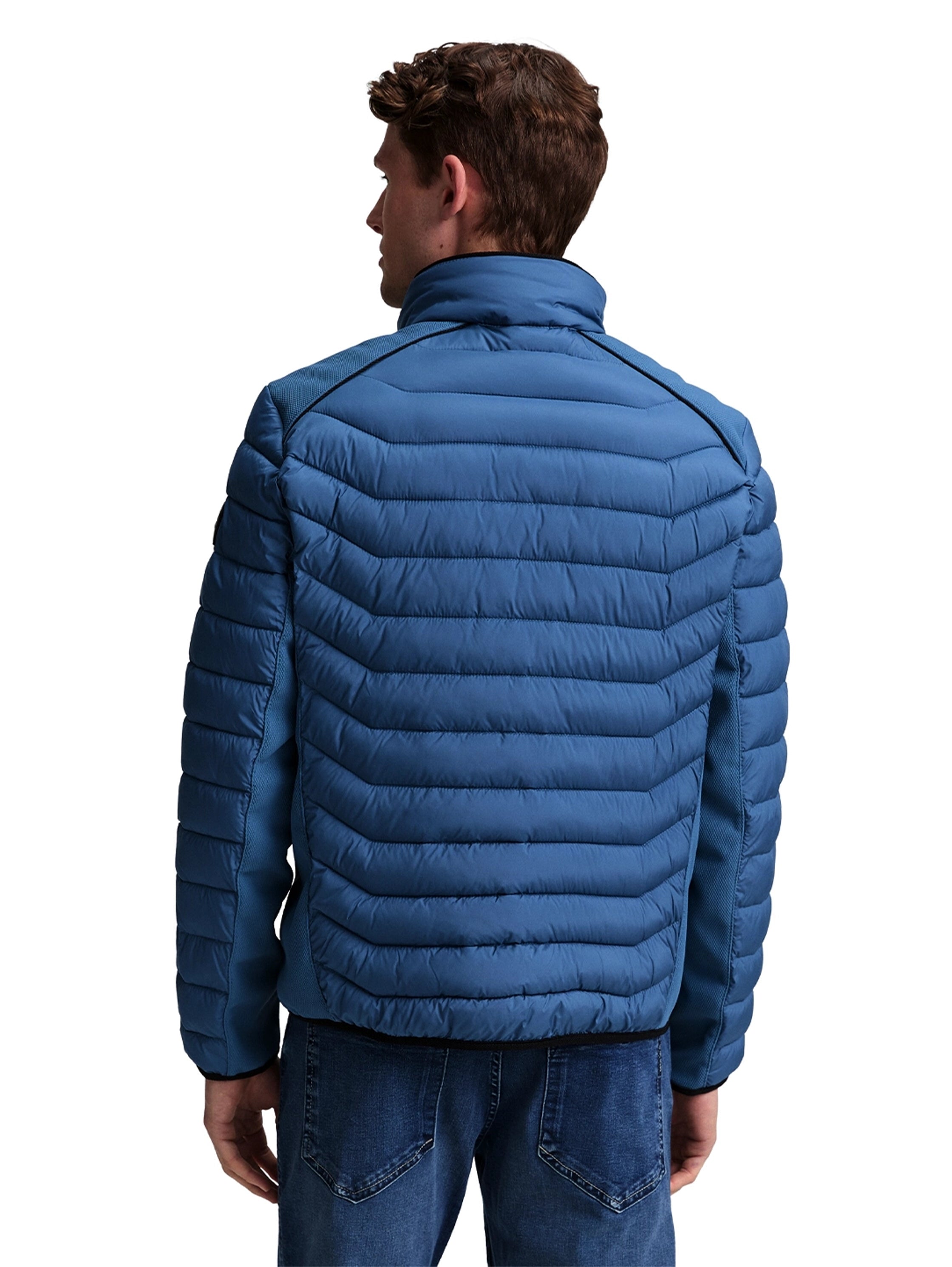 Tom Tailor Blue Jacket with Zipper To Close