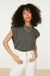 Trendyol Captain Style Cotton Antra T-shirt