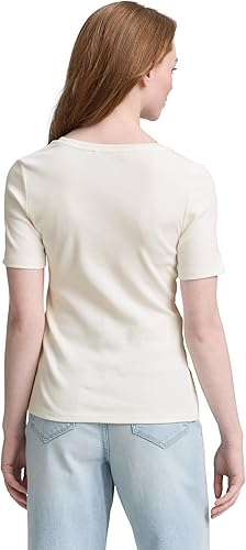 Tom Tailor Offwhite Slim Fit T-shirt