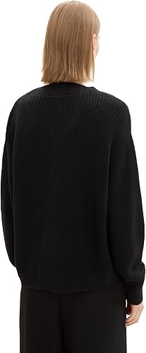 Tom Tailor V-Neck Black Cardigan