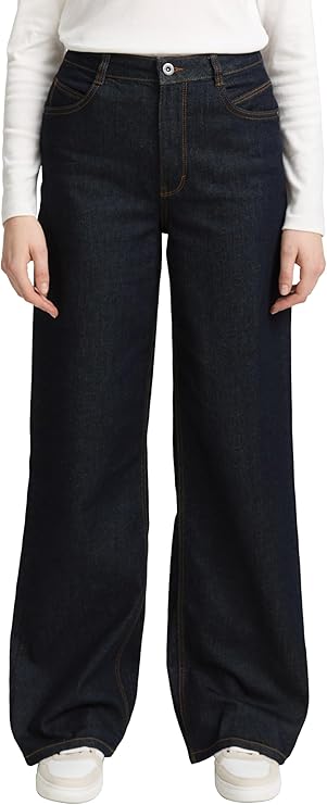 Tom Tailor Straight Dark Blue Denim Jeans
