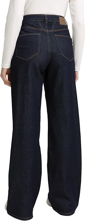 Tom Tailor Straight Dark Blue Denim Jeans