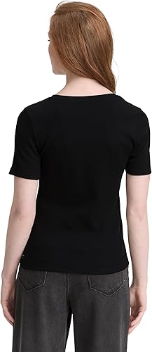 Tom Tailor Black Slim Fit T-shirt