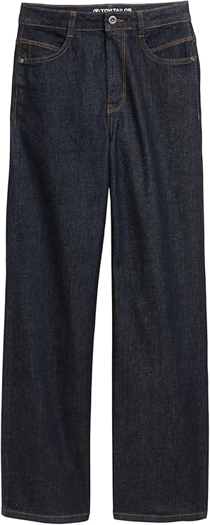 Tom Tailor Straight Dark Blue Denim Jeans