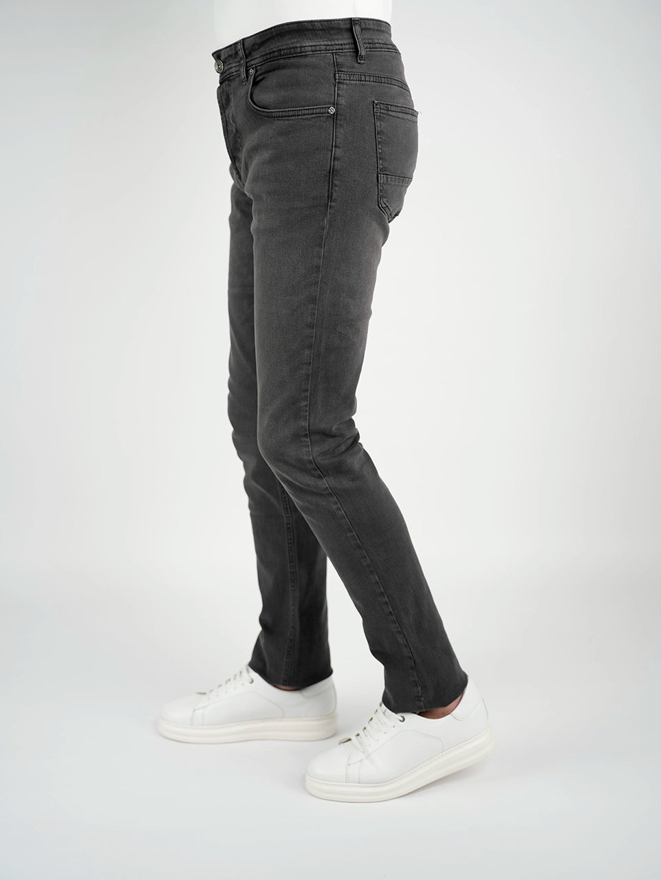 Antracite Slim Straight Jeans