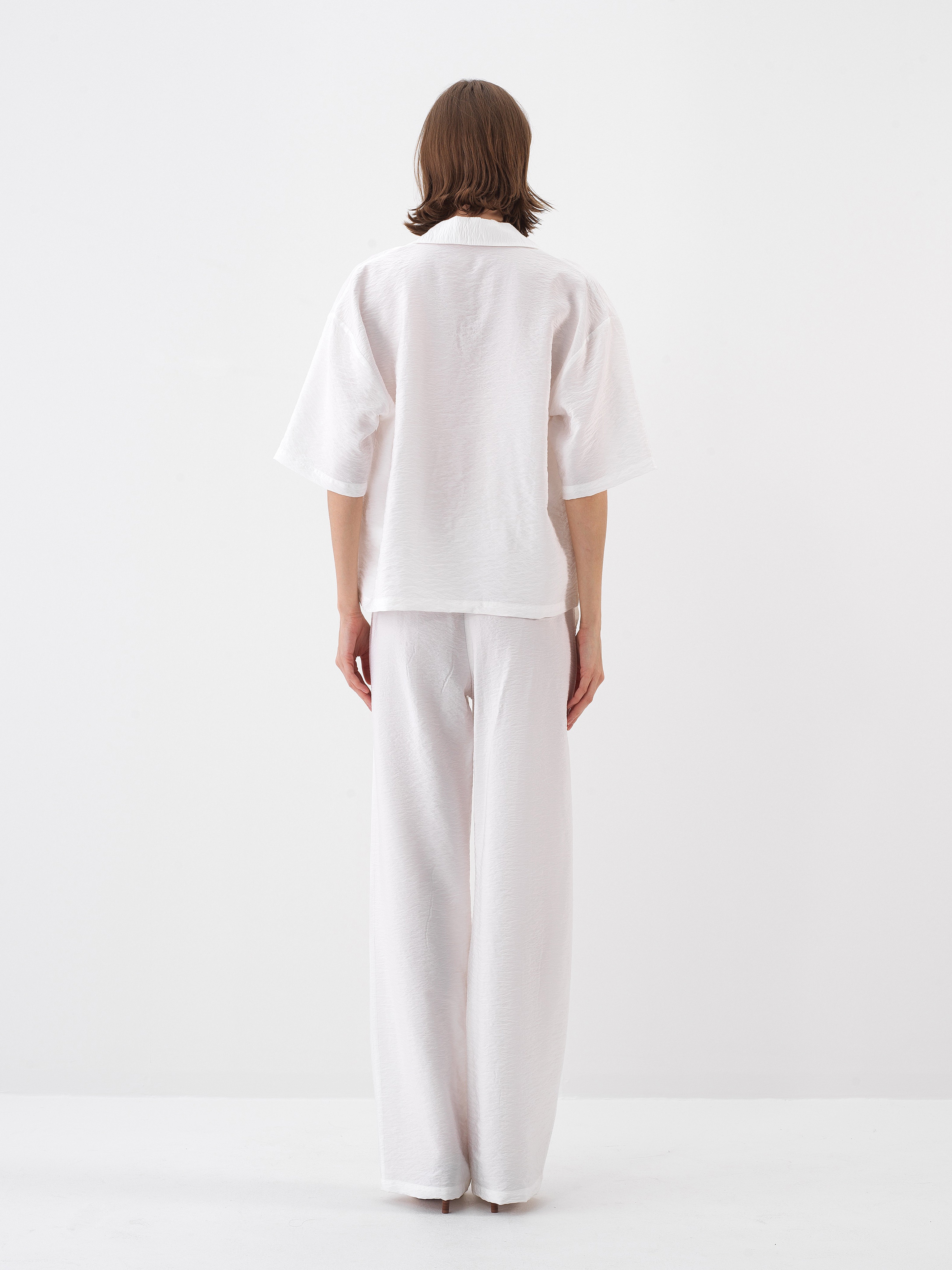 Xint White Oversize Blouse