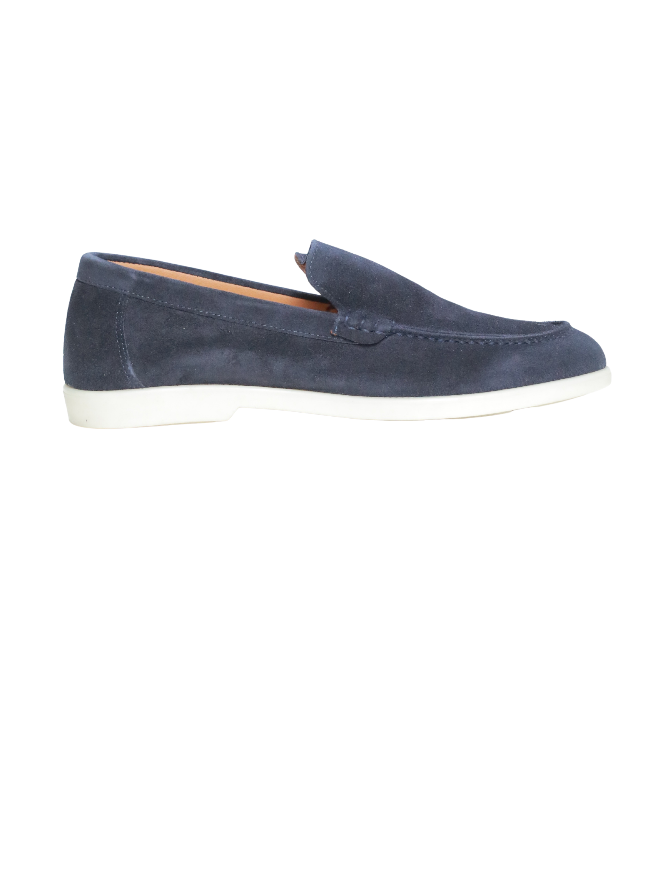 Navy Slip-On Casual Shoes With A Sleek Design