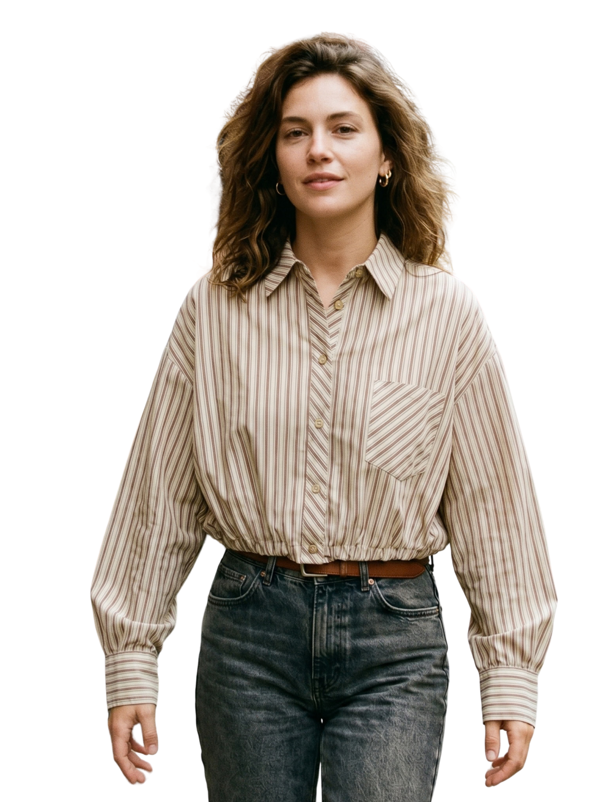L.Brown Relaxed Fit Shirt