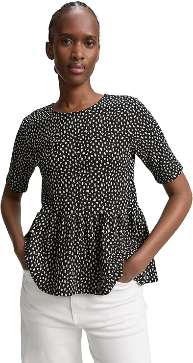 Tom Tailor Printed Short Sleeve T-shirt