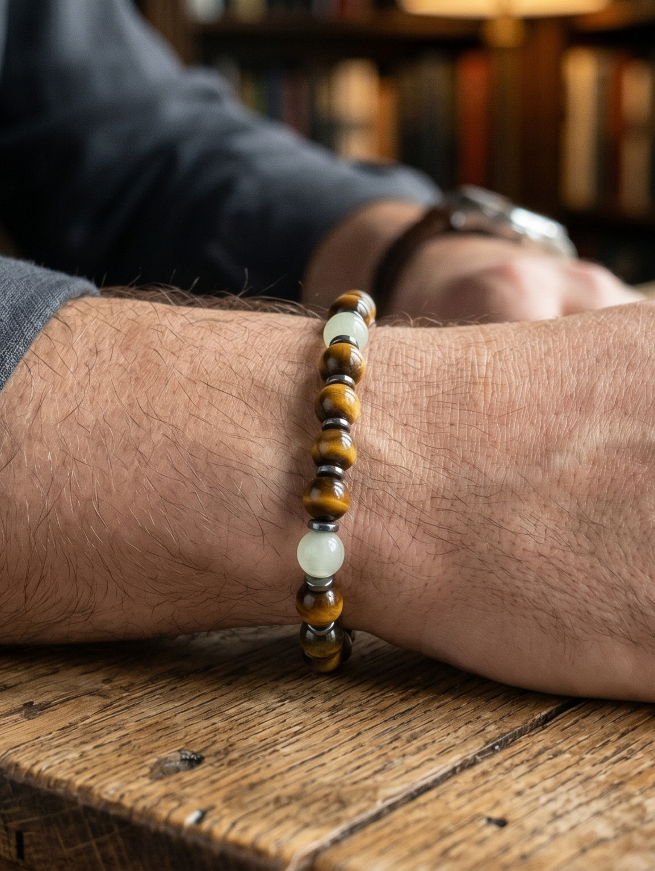 One-Layer Beaded Multicolor Bracelet