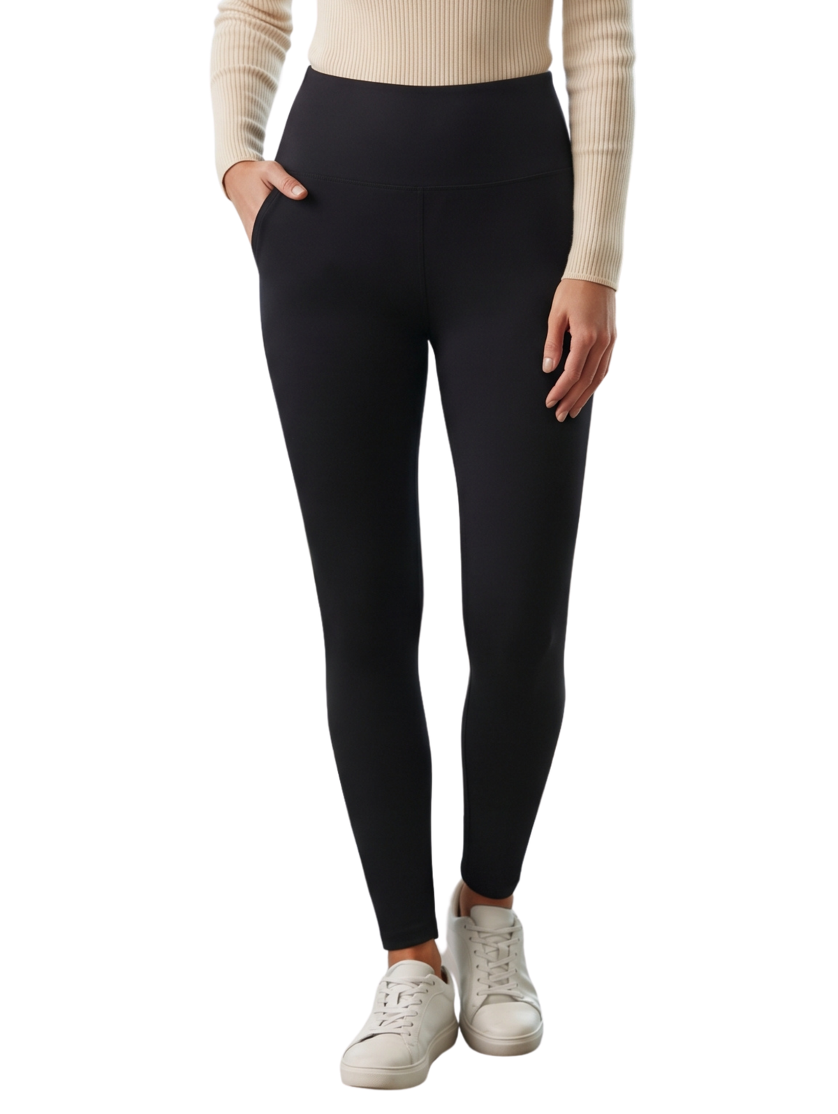 Black High-Waisted Legging