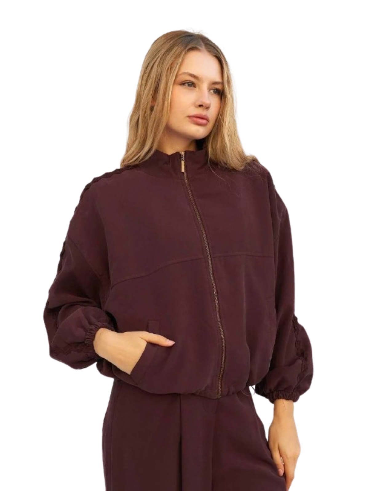 Bordo Relaxed-Fit Lightweight Zip Jacket