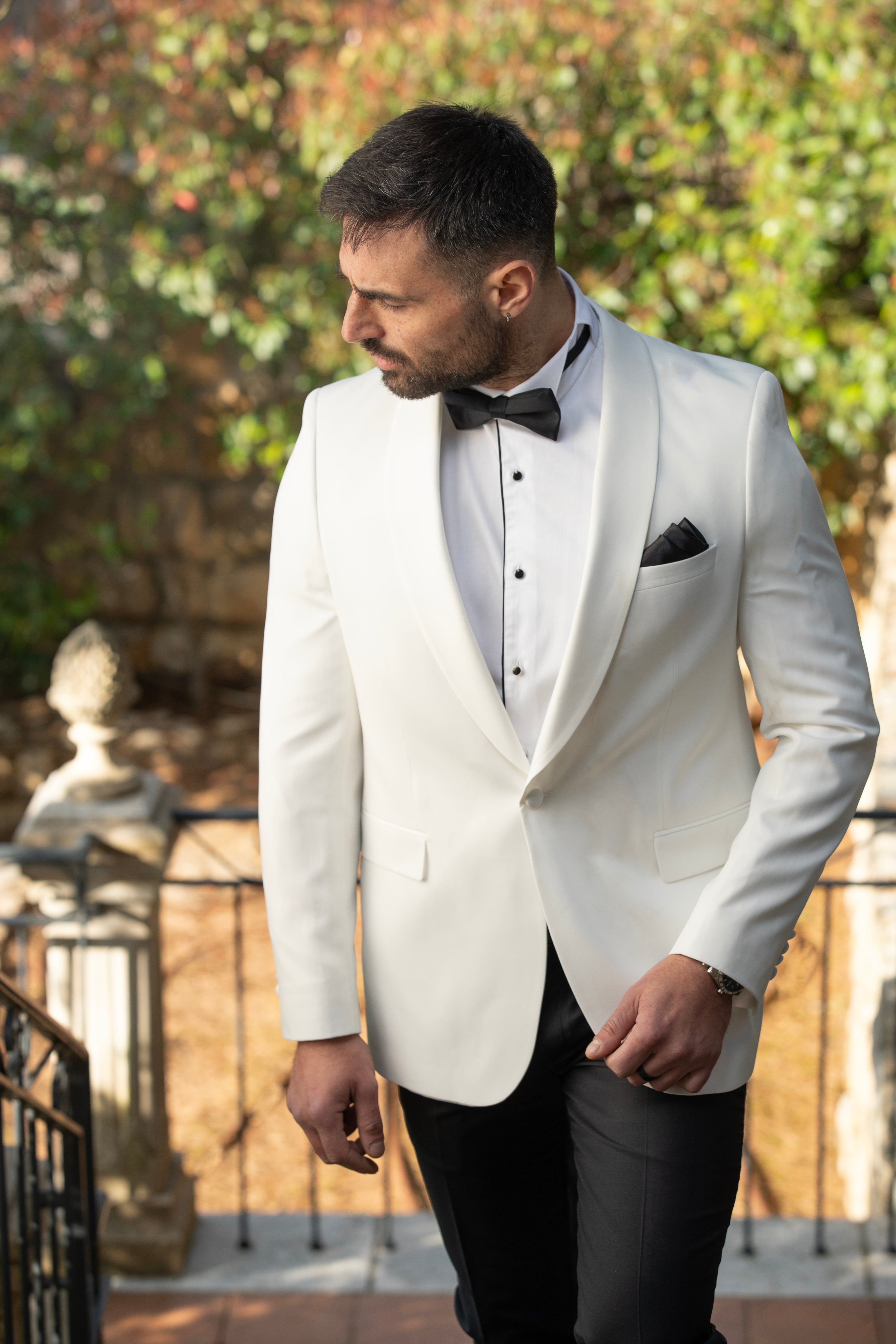 White Formal Suit