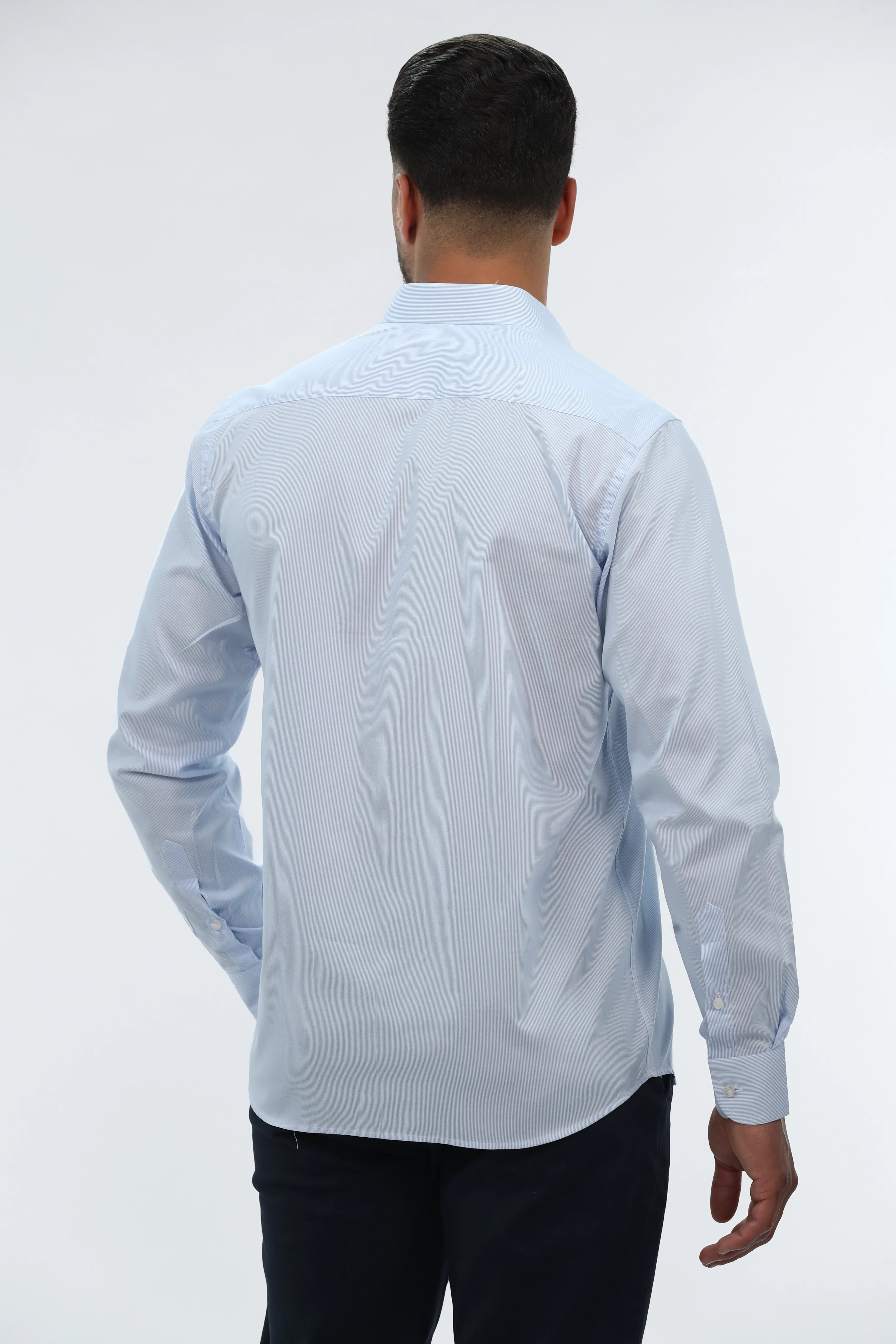 Long Sleeved Light Blue Shirt