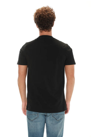 Black T-shirt With " Think '' Front Design