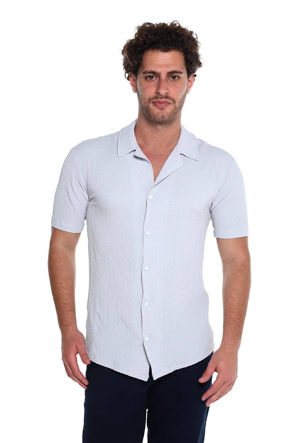 Grey Short Sleeve Shirt