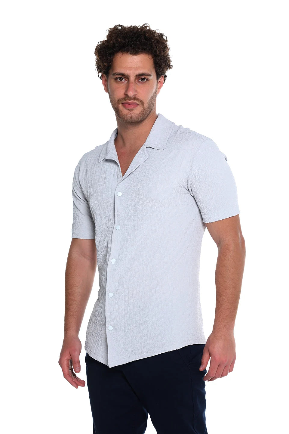 Grey Short Sleeve Shirt