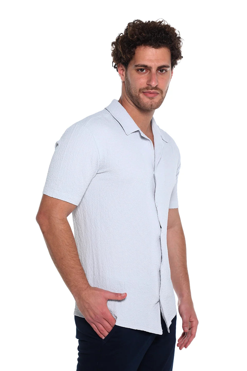 Grey Short Sleeve Shirt
