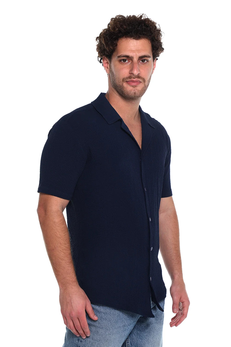 Navy Short Sleeve Shirt