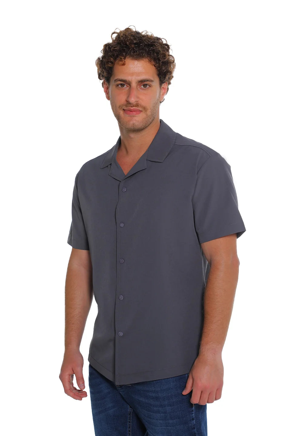 Short Sleeved Grey Shirt