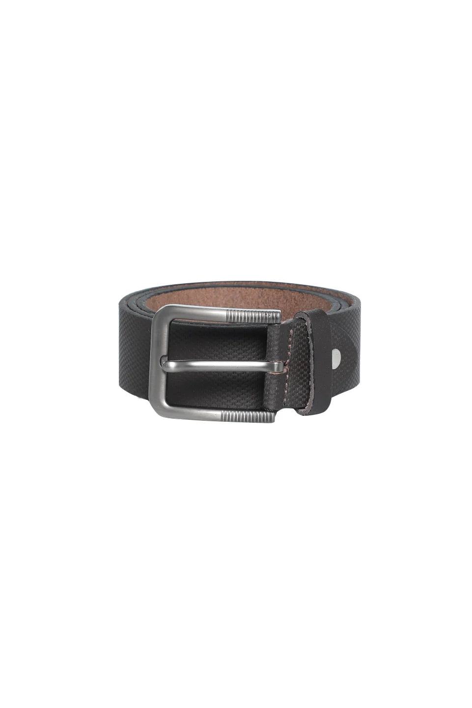 Casual Brown Belt With Square Buckle