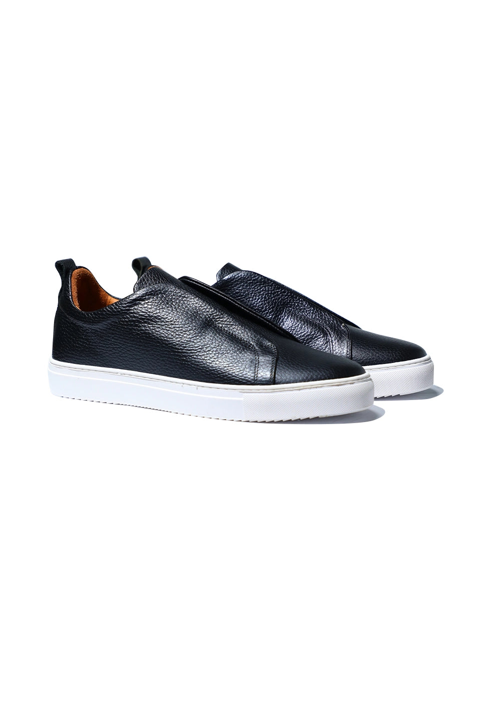 Leather Black Casual Shoes