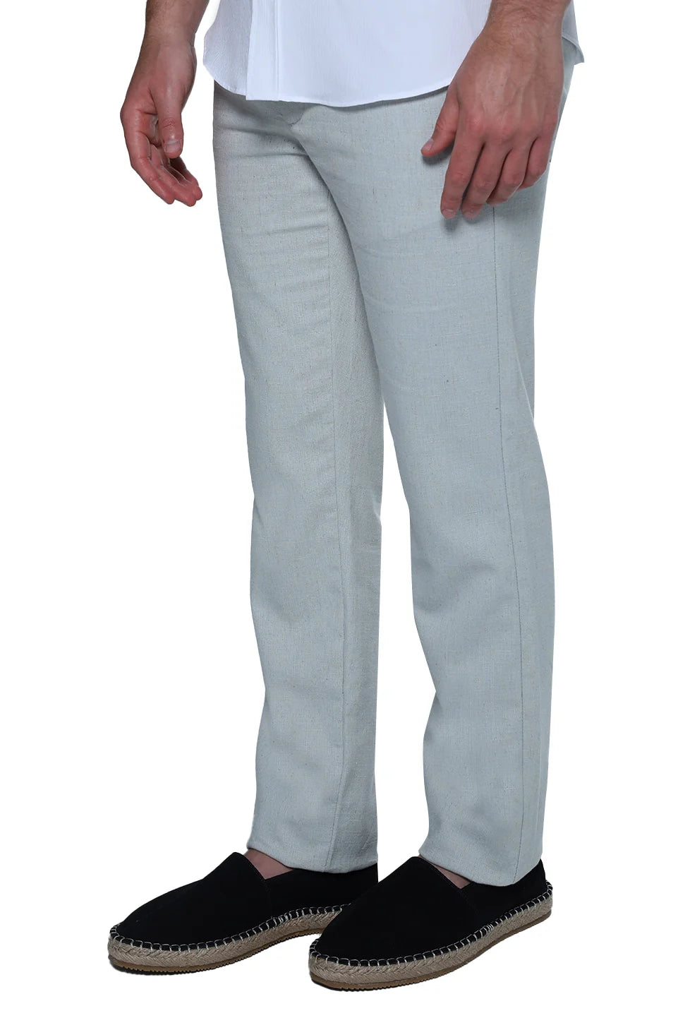 Casual Mint Linen Pant