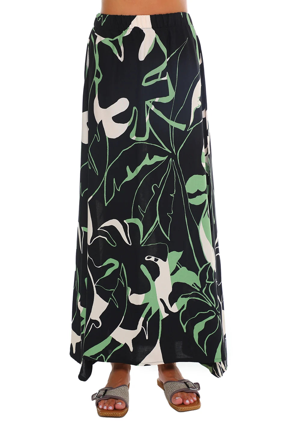 Long Skirt With Printed Design