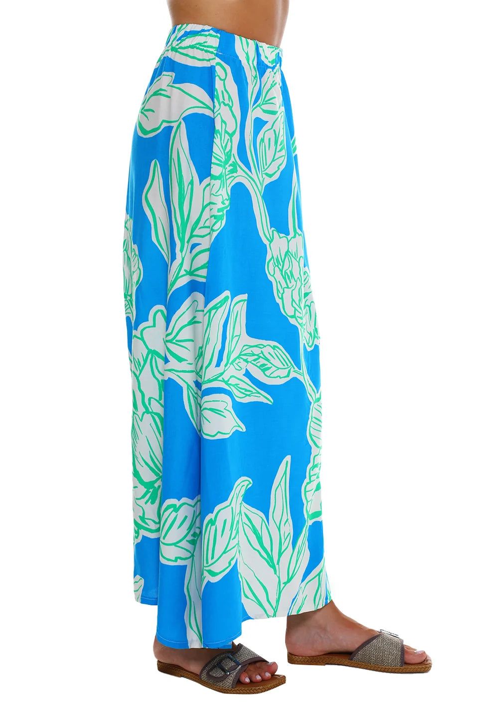 Long Skirt With Printed Design