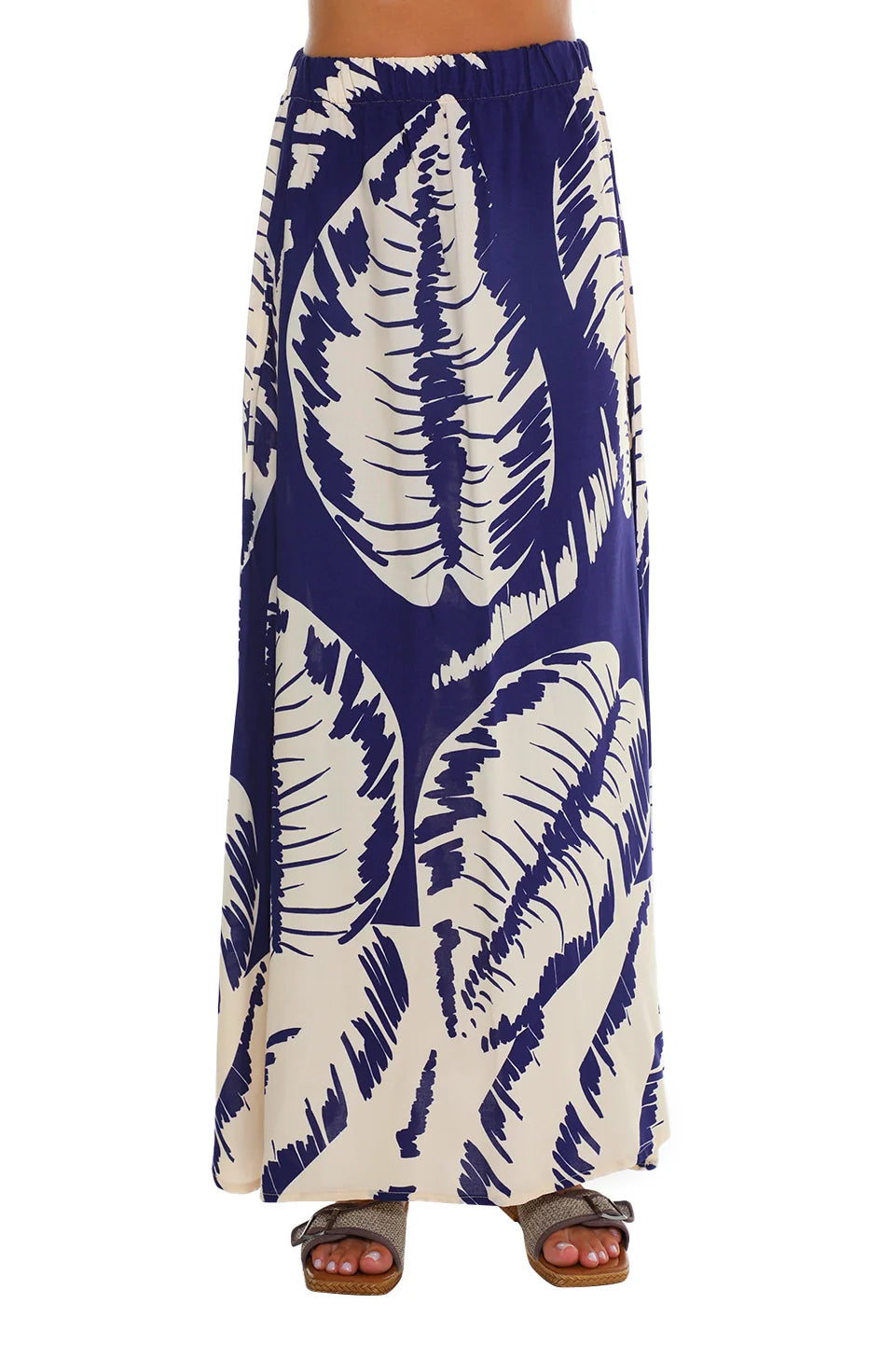 Long Skirt With Printed Design