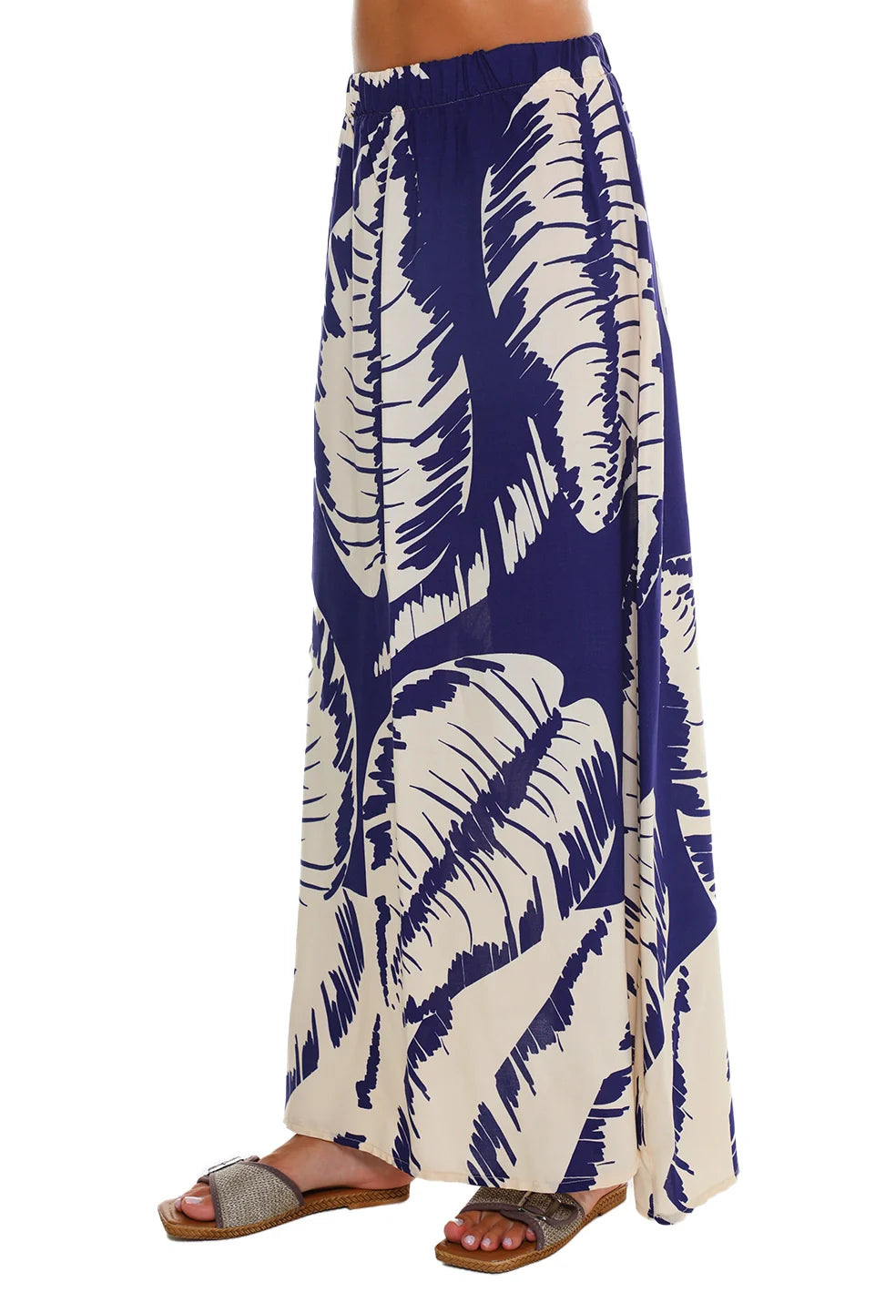 Long Skirt With Printed Design