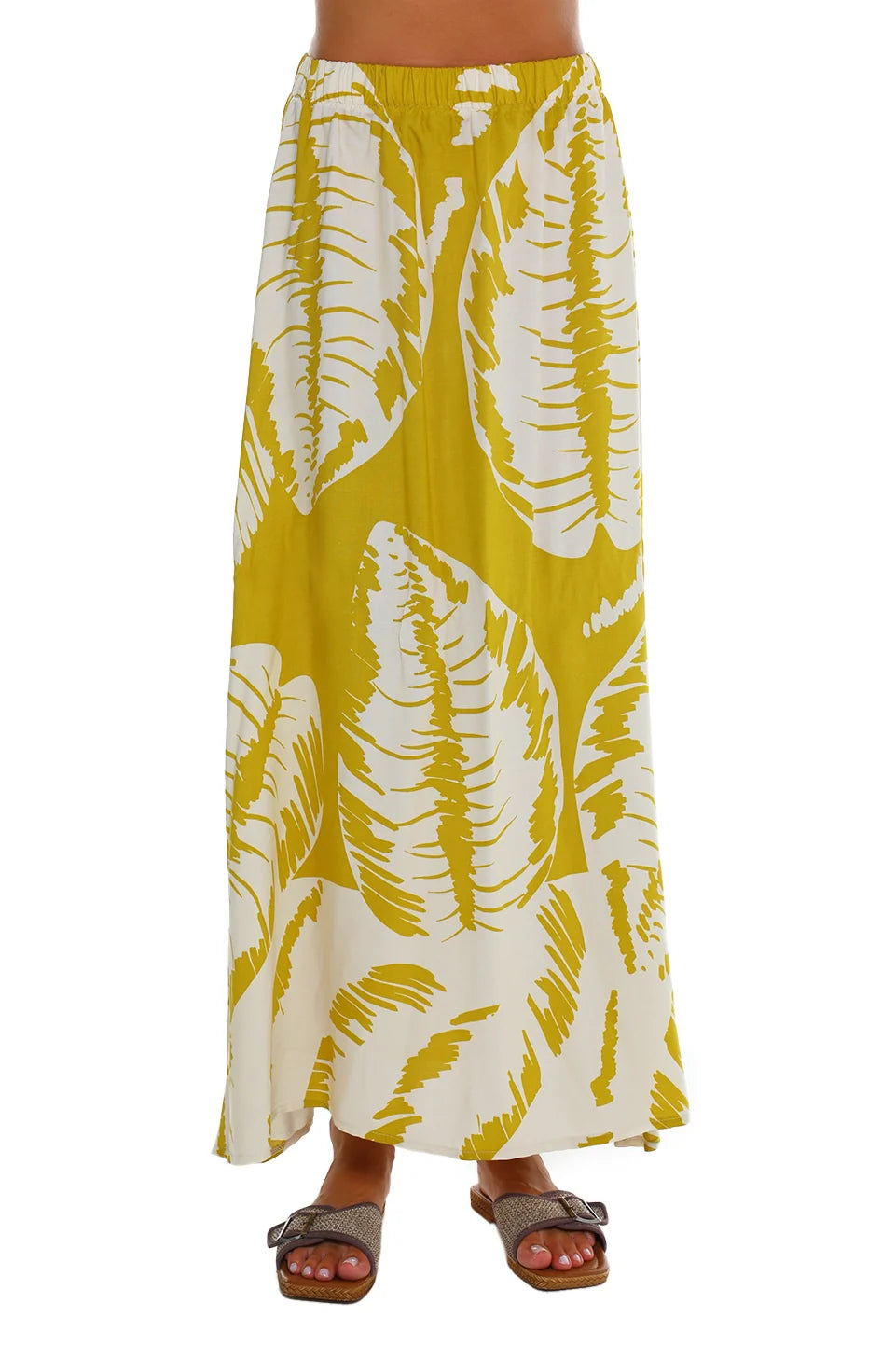 Long Skirt With Printed Design