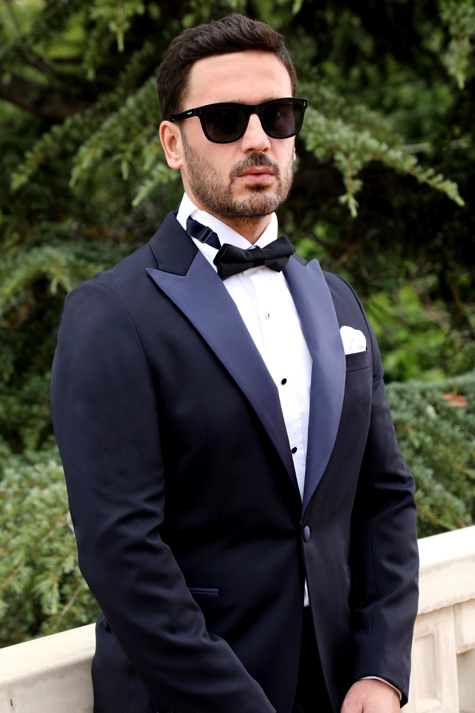Navy Tuxedo Classy Designed Suit