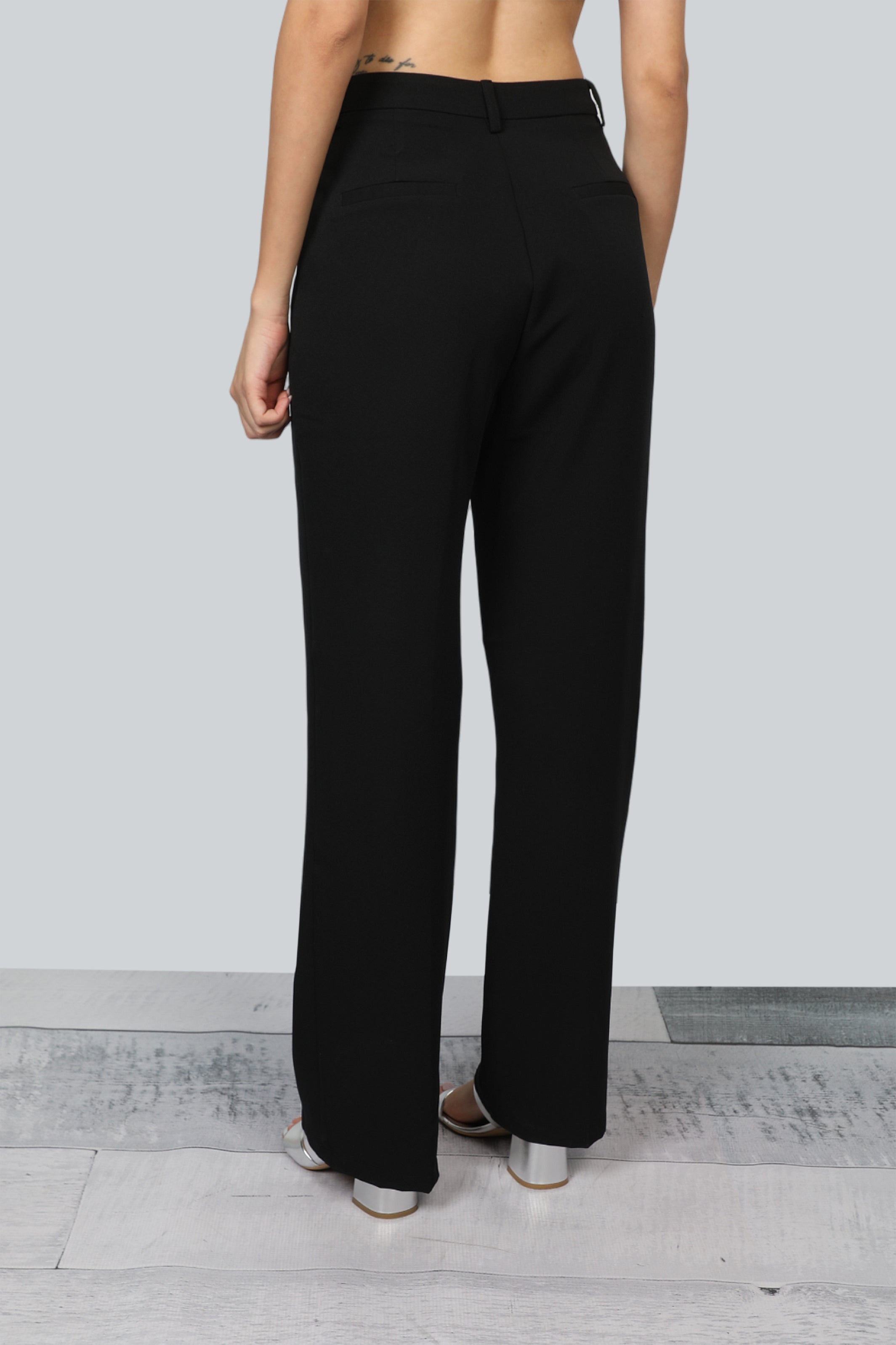 Classy Black Pants Regular Fit