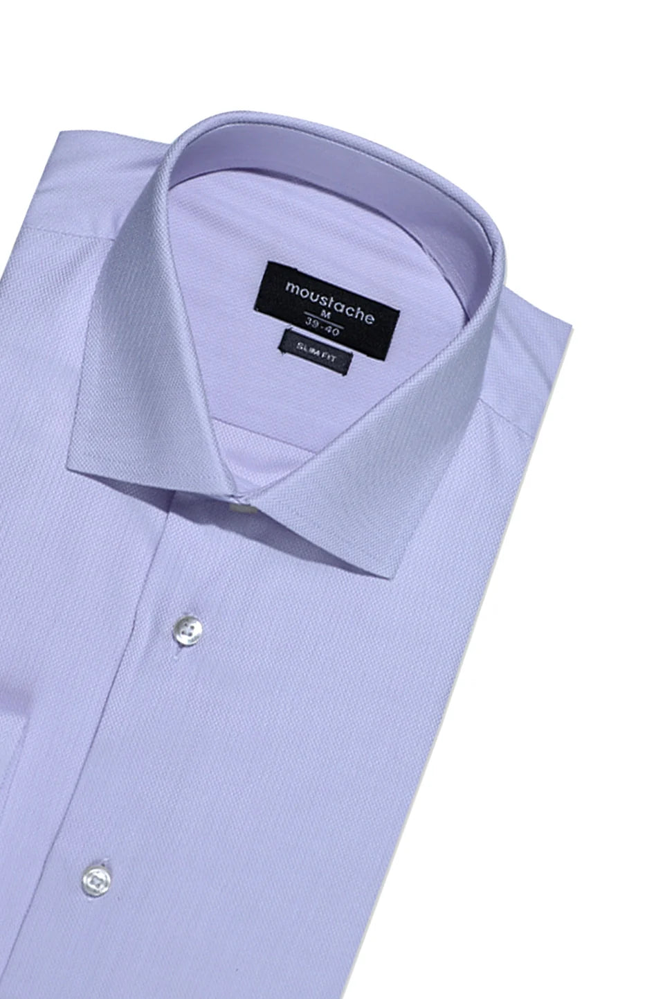 Slim Fit Long Sleeved Purple Shirt