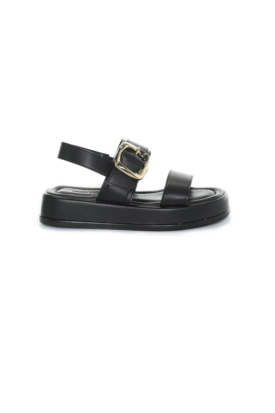 Black Sandal With Large insole